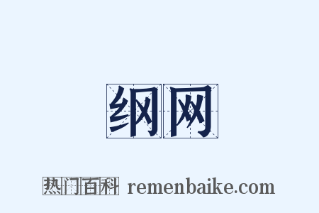 纲网是什么意思的图片